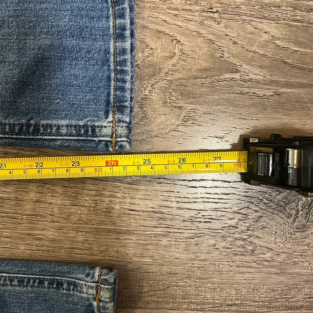 J.Crew Factory Mid-rise flare crop jean in all-day stretch - Picture 9 of 9